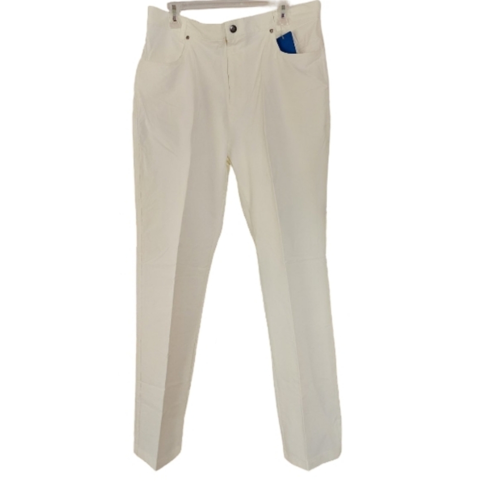 Outdoor Sports Trr NWT Cream Mens Straight Leg Hiking Golf Utility Pants Size 36